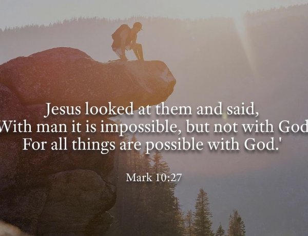 Mark 10:27